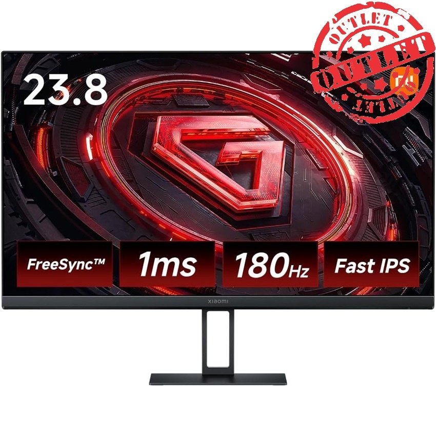 Monitor Gamer Xiaomi Gaming 24" 180Hz 1ms (con detalles)