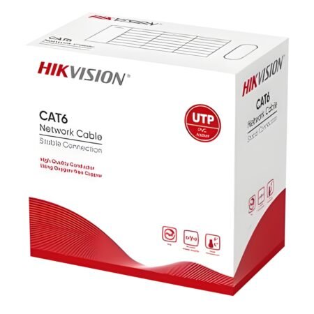 Cable UTP Hikvision Cat.6 100% Cobre Exterior 305m 0.515mm