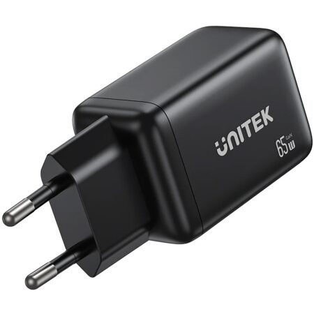 Cargador Unitek 65W 3 Puertos GaN