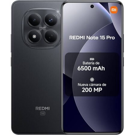 Xiaomi Redmi Note 15 Pro 5G 8GB 256GB negro