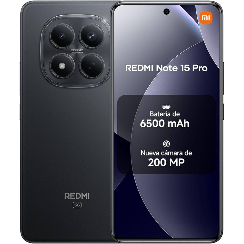 Xiaomi Redmi Note 15 Pro 5G 8GB 256GB negro