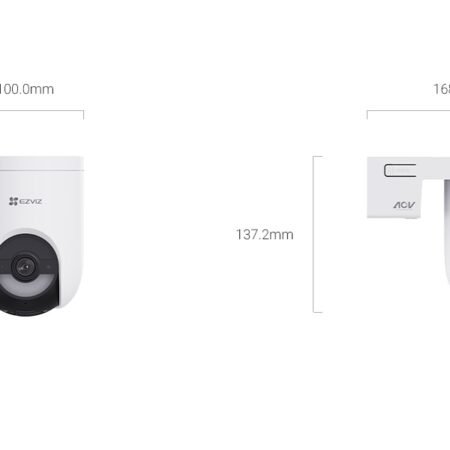 Cámara Ezviz HB8 Lite 4G Wi-Fi 6 4MP Solar Kit