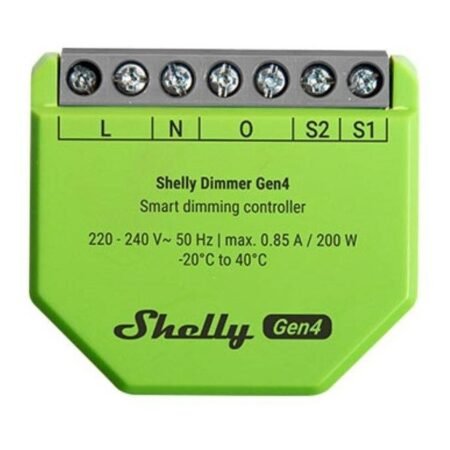 Dimmer Shelly Gen4 Wi-Fi Bluetooth