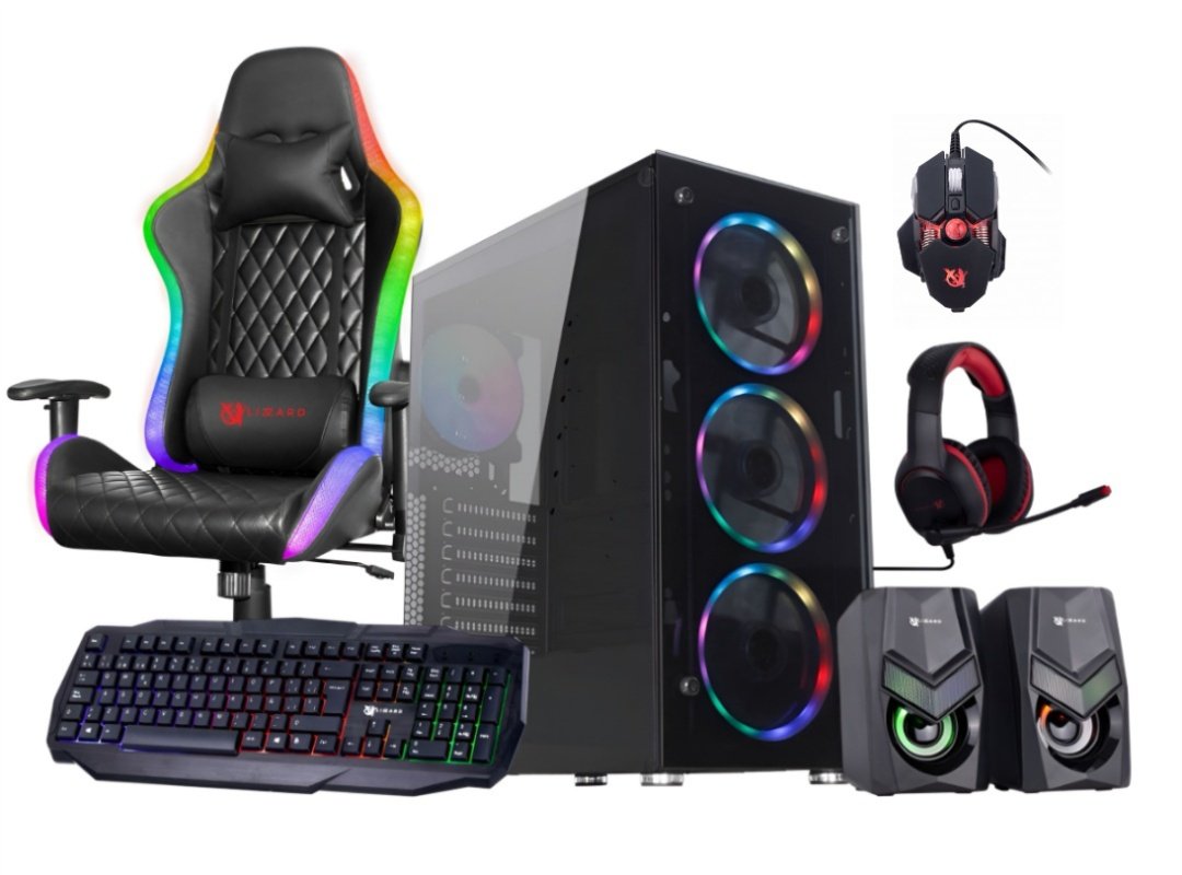 Combo Gamer X-Lizzard PACK 3 RGB Completo