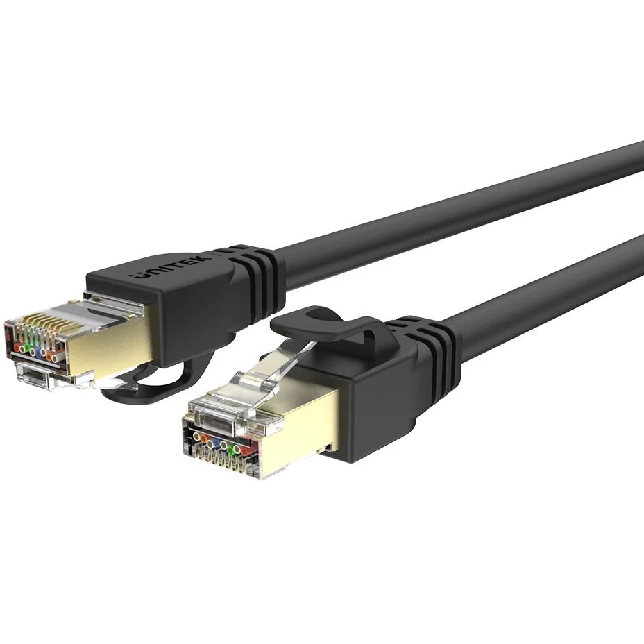 Cable Patchcord Unitek 2m Cat 7 negro