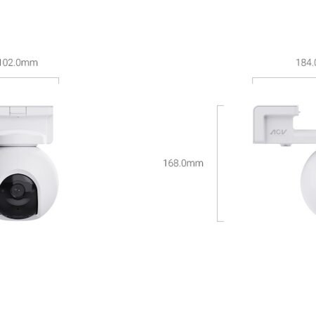 Cámara Ezviz EB8 Pro 4K 8MP Dual 4G Wi-Fi 6 Solar Kit