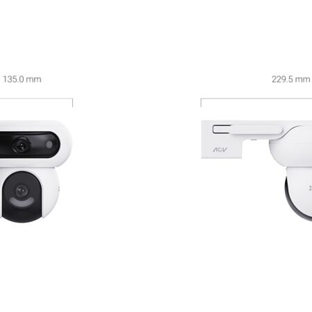 Cámara Ezviz HB90 Dual 4+4MP Wi-Fi 6 Solar Kit