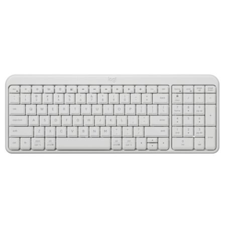 Teclado Logitech K250 Inalámbrico Bluetooth Blanco