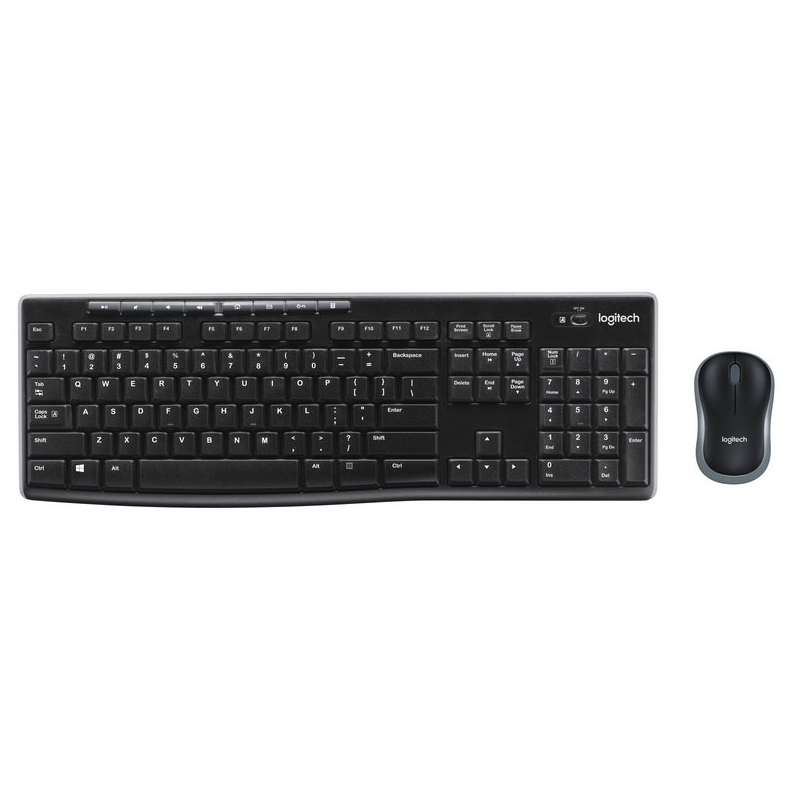 Combo Teclado y Mouse Logitech MK270 Inalámbrico