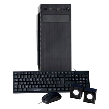 Gabinete ATX Comstar Negro con Fuente 600W y Periféricos