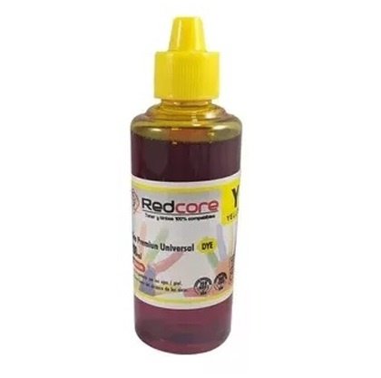 Botella tinta universal RedCore amarilla
