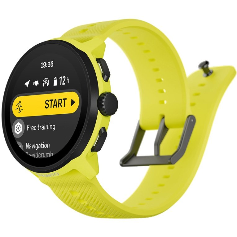 Reloj Smartwatch Suunto Run silicona amarillo