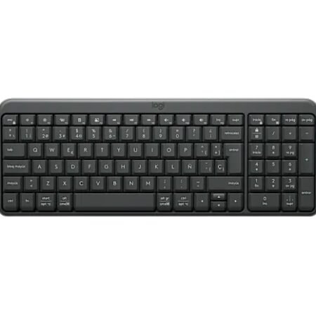 Teclado Logitech K250 Inalámbrico Bluetooth Negro