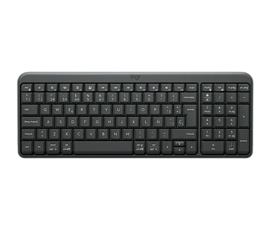 Teclado Logitech K250 Inalámbrico Bluetooth Negro