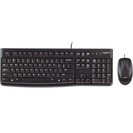 Combo Teclado y Mouse Logitech MK120 USB Español
