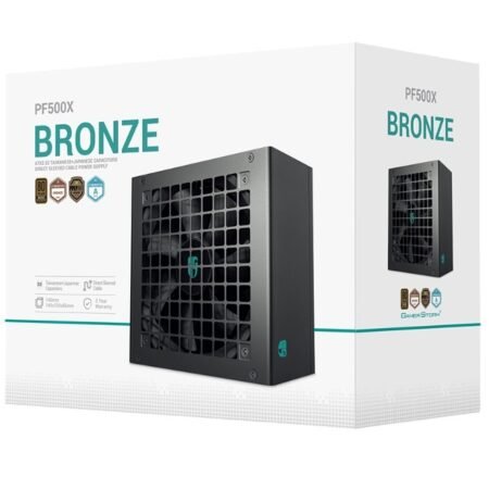 Fuente DeepCool PF500X 500W 80 Plus Bronze ATX 3.1