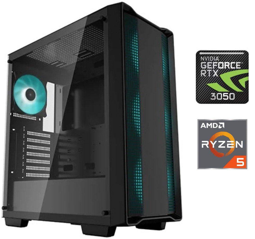 Equipo Gamer Ryzen 5 5500, 16GB, 500GB, RTX 3050 6GB