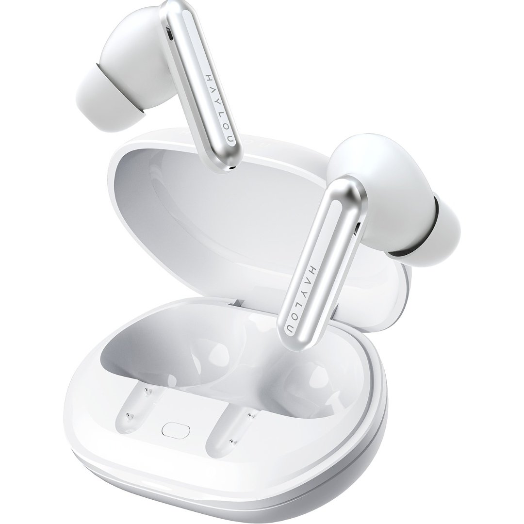 Auriculares TWS Haylou Mori Plus blanco