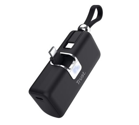 TRUST 26104 POWERBANK PACTO 5000 MAH USB-C 20W PD BLACK