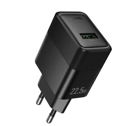 HOCO CS111A CARGADOR DE PARED 22.5W 1 USB-A WHITE