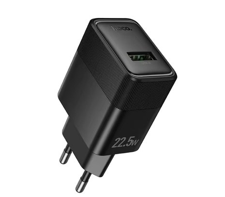 HOCO CS111A CARGADOR DE PARED 22.5W 1 USB-A WHITE
