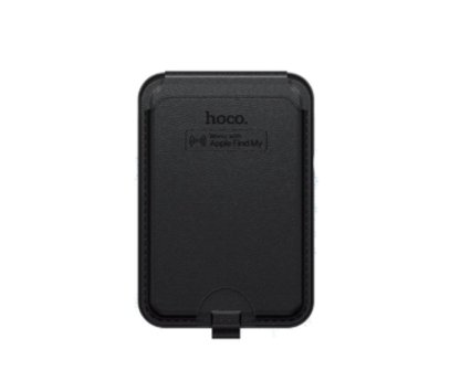 HOCO E91I SOPORTE/TARJETERO TAG LOCALIZADOR MAGNETICO P/SMARTPHONE IOS BLACK