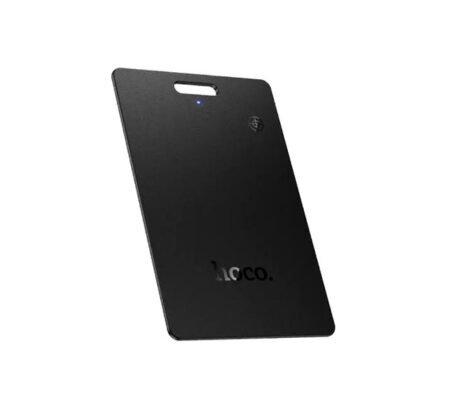 HOCO E102 NIDA TARJETA TAG LOCALIZADOR DUAL ANDROID/IOS BLACK