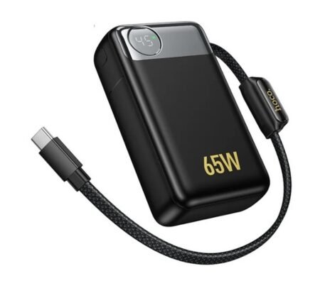 HOCO Q53 POWERBANK SKILLFULL PD65W 12.000MAH C/CABLE BLACK