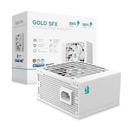 Fuente DeepCool PS750G Gold ATX 3.1 750W blanca