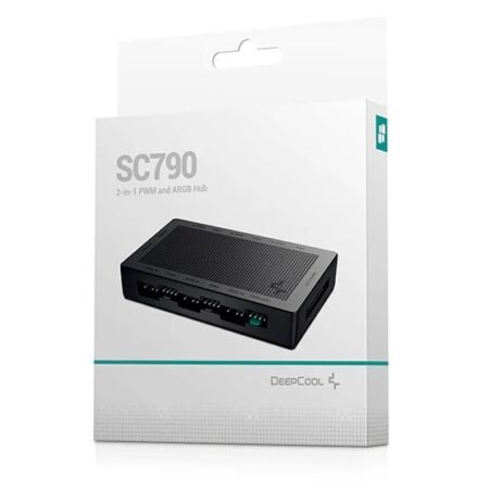Hub DeepCool SC790 PWM ARGB 6 Puertos 2 en 1