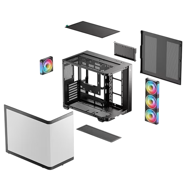 Gabinete DeepCool CG530U 4F Negro