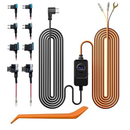 Kit de Cableado Redtiger USB-C 12-24V a 5V para Dashcam