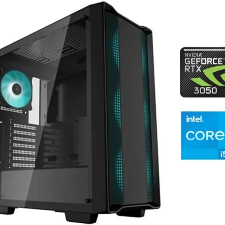 Equipo Gamer Core i5 12400F, 16GB, 500GB, RTX 3050 6GB
