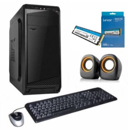 Equipo AMD Ryzen 7 8GB DDR4 + SSD Lexar 500GB NVMe
