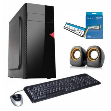 Equipo AMD Ryzen 5 8GB DDR4 + SSD Lexar 500GB NVMe