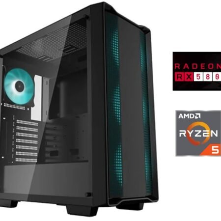 Equipo Gamer Ryzen 5 5500, 16GB, 500GB, RX 580 8GB