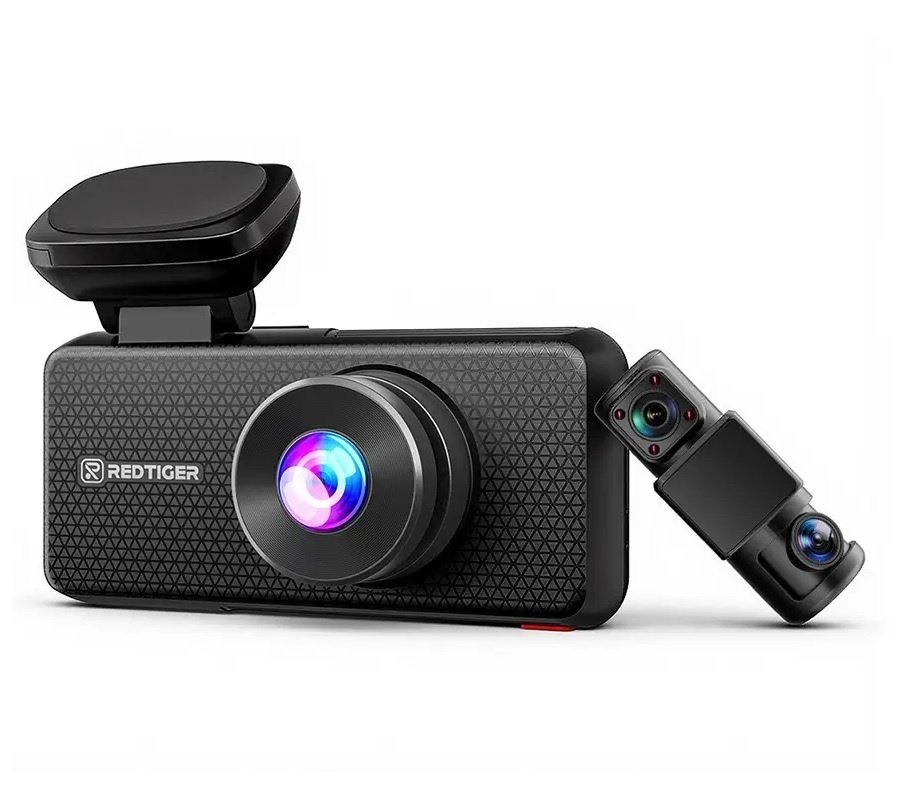Dashcam Redtiger F17 PLUS 2.7K Quad Canal GPS WiFi