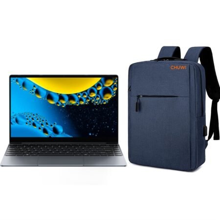 Combo Notebook Chuwi Core i3 14" FHD + Mochila 15.6" Azul