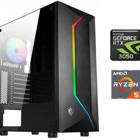 Equipo Gamer Ryzen 5 7600X, 16GB, 1TB, RTX 3050 6GB