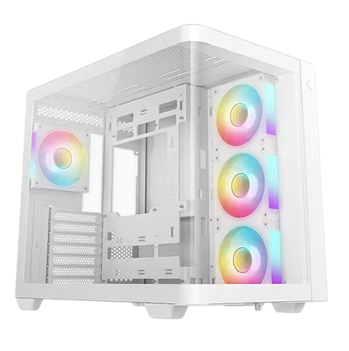 Gabinete DeepCool CG530U 4F Blanco