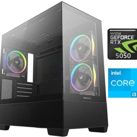 Equipo Gamer Core i3 14100F, 16GB, 1TB NVMe, RTX 5050 8GB