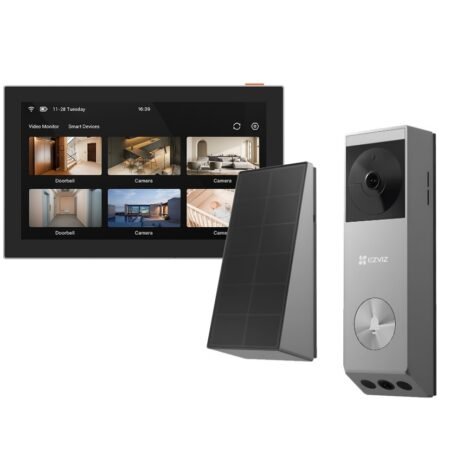 Kit Ezviz Timbre EP3x Pro 2K y Pantalla Ezviz SD7 táctil