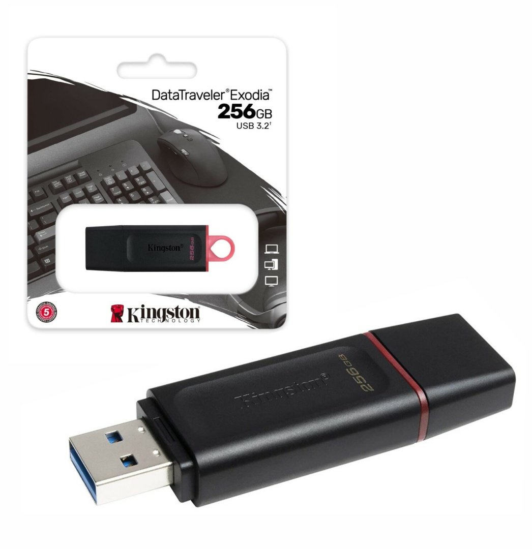 Pendrive Kingston DataTraveler Exodia 256GB USB 3.2