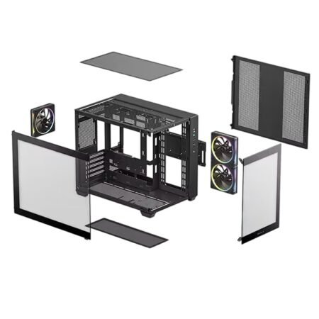 Gabinete DeepCool CG330 3F Negro
