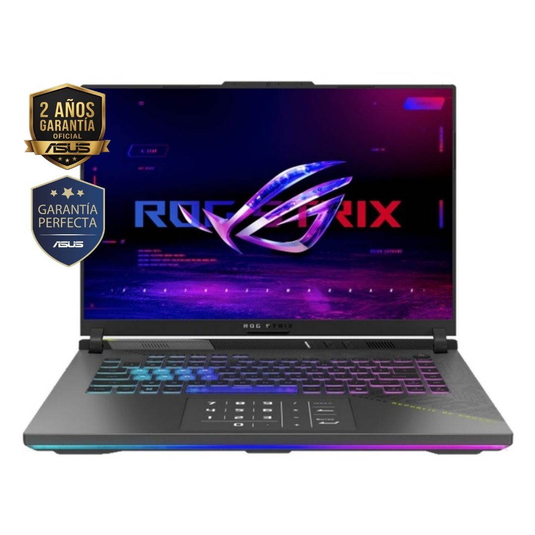 Notebook Gamer Asus ROG Ryzen 9 5.4Ghz, 16GB, 1TB SSD, 16" FHD+ 165Hz, RTX 5070 8GB
