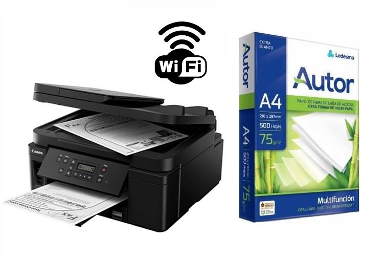 Impresora multifuncion GM4010 + resma A4