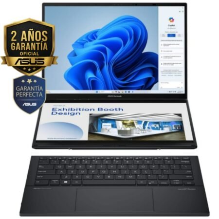 Notebook Asus Zenbook Duo Core Ultra 9 5.4Ghz, 32GB, 1TB SSD, DUAL 14"" 3K Oled Touch