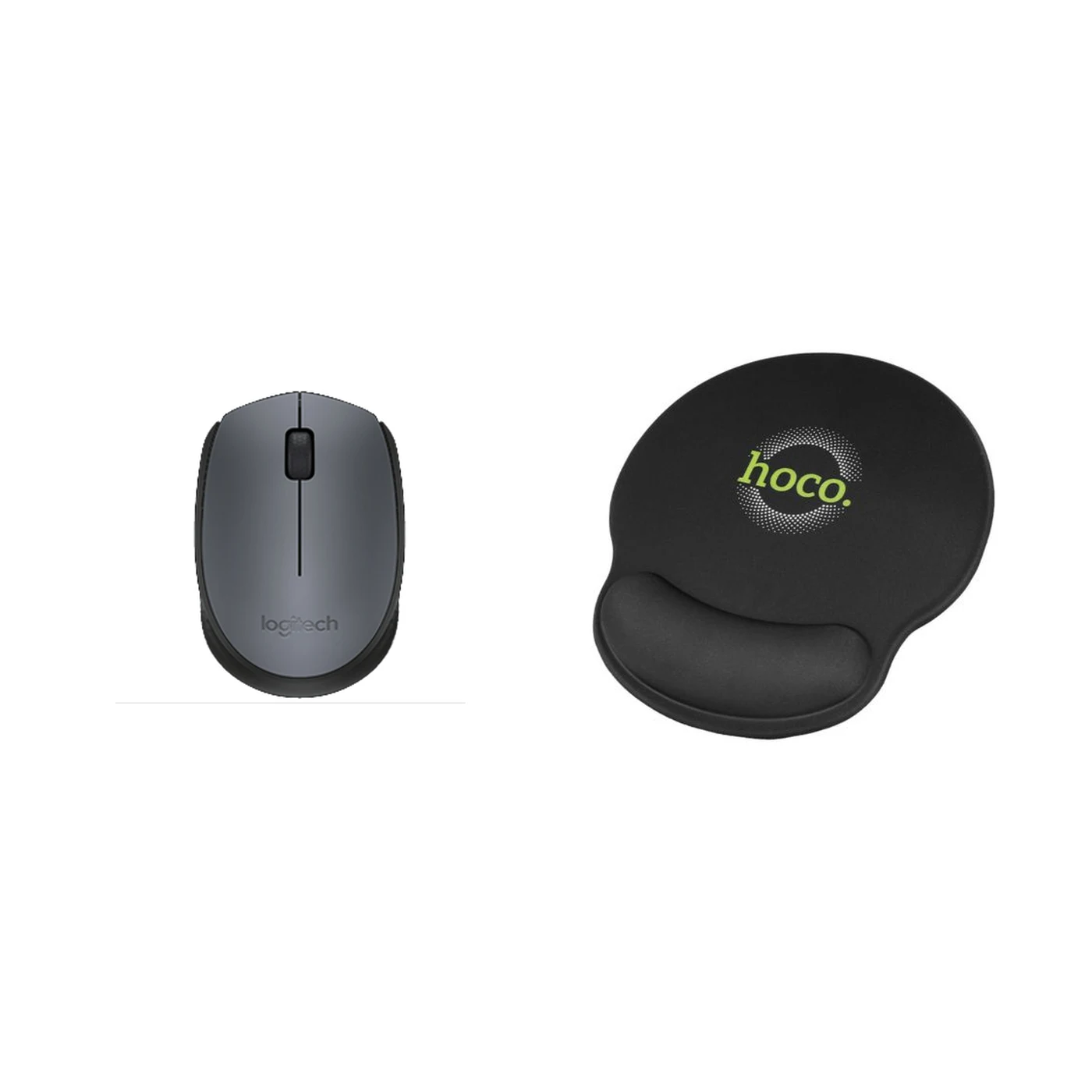Combo Mouse Logitech M170 + Mouse Pad Hoco