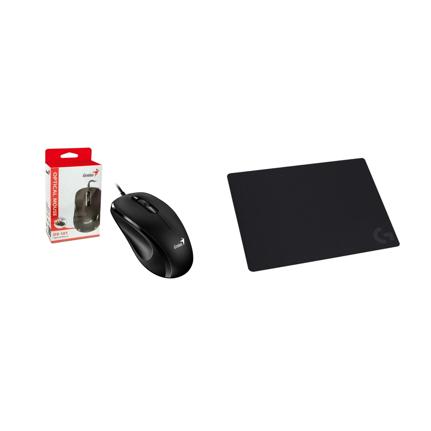 Combo Economico Mouse + Mouse Pad Logitech