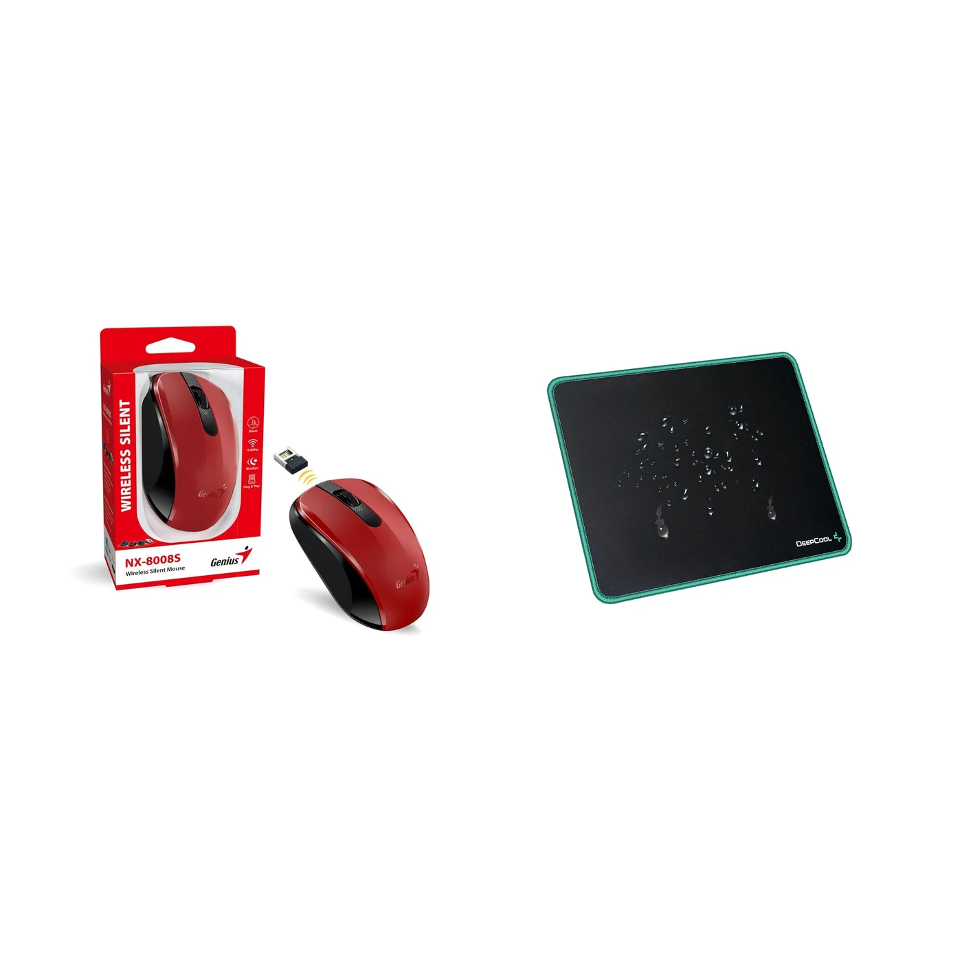 Combo Económico Mouse Inalambrico+ Mouse Pad